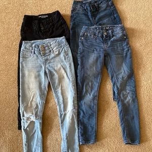 4 pk girl jeans size 7